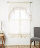 Rose Garden 3PC Macrame Embroidered Kitchen Set ^1