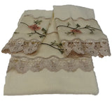 Rose Garden 3pcs Towel Set