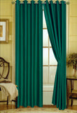 Elaine 95"L Faux Silk Panel with 8-Top Grommets