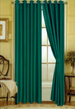 Editex Elaine 84"L Faux Silk Panel with 8-Top Grommets