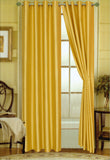 Editex Elaine 84"L Faux Silk Panel with 8-Top Grommets