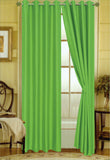 Elaine 108"L Faux Silk Panel with 8-Top Grommets