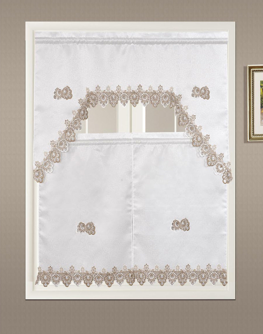 Kitchen Curtain 3-pcs Set (Part4)
