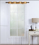 Stephanie 84"L String Bead Panel with 8-Top Grommets