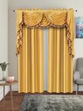 One Triple Waterfall Valance with Swag
