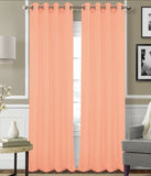 Monique Voile Sheer Panel with 8-Top Grommets