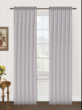 Monique 63"L Sheer Voile Curtain by Editex