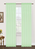 Monique 95"L Sheer Voile Window Panel