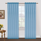 Monique 90"L Sheer Voile Curtain by Editex