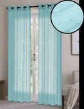 Monica Crushed Voile Sheer Top Grommet Panel
