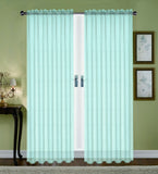 Monique 108" Sheer Voile Curtain by Editex