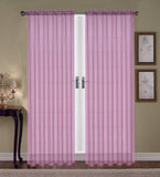 Monique 90"L Sheer Voile Curtain by Editex