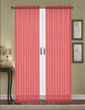 Monique 95"L Sheer Voile Window Panel