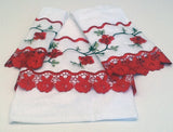 Rose Garden 3pcs Towel Set
