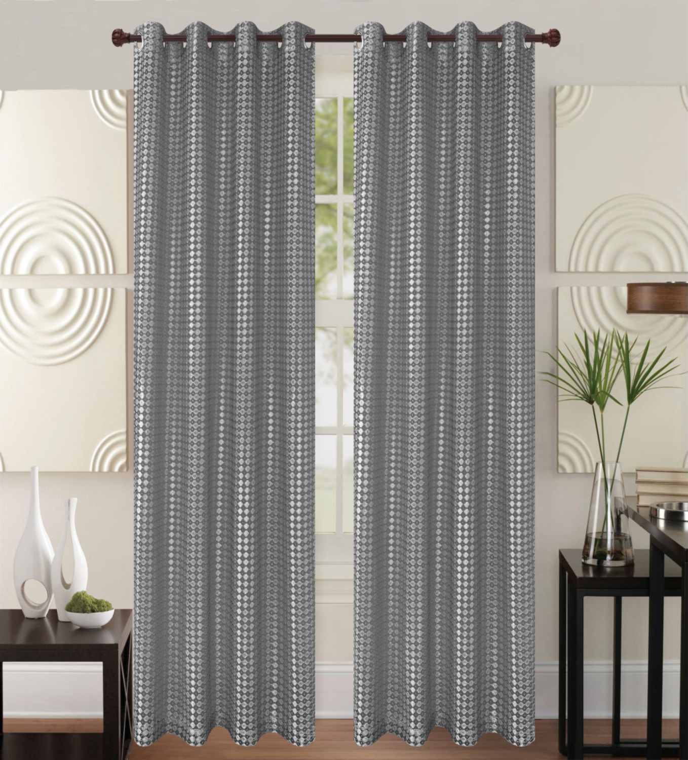 Clyde Knitted Panel With 8-Top Grommets --84"Length #819