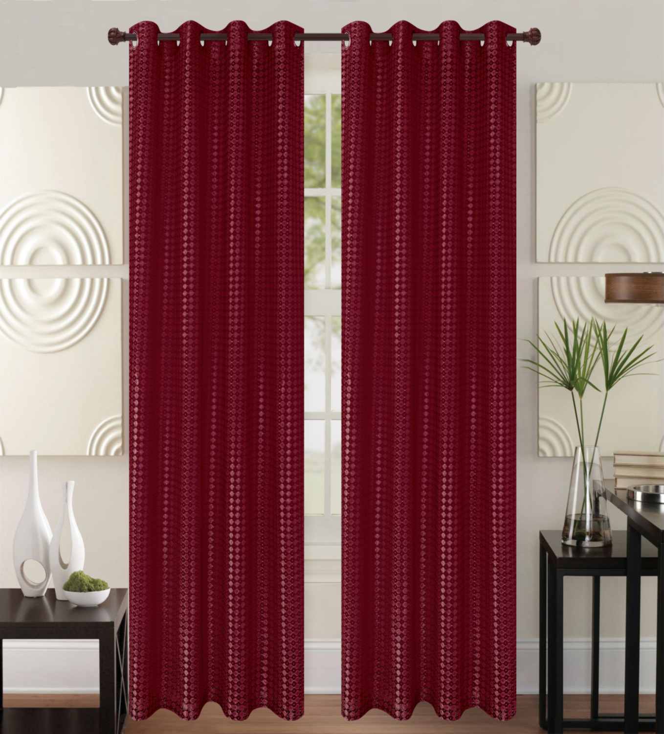 Clyde Knitted Panel With 8-Top Grommets --84"Length #819