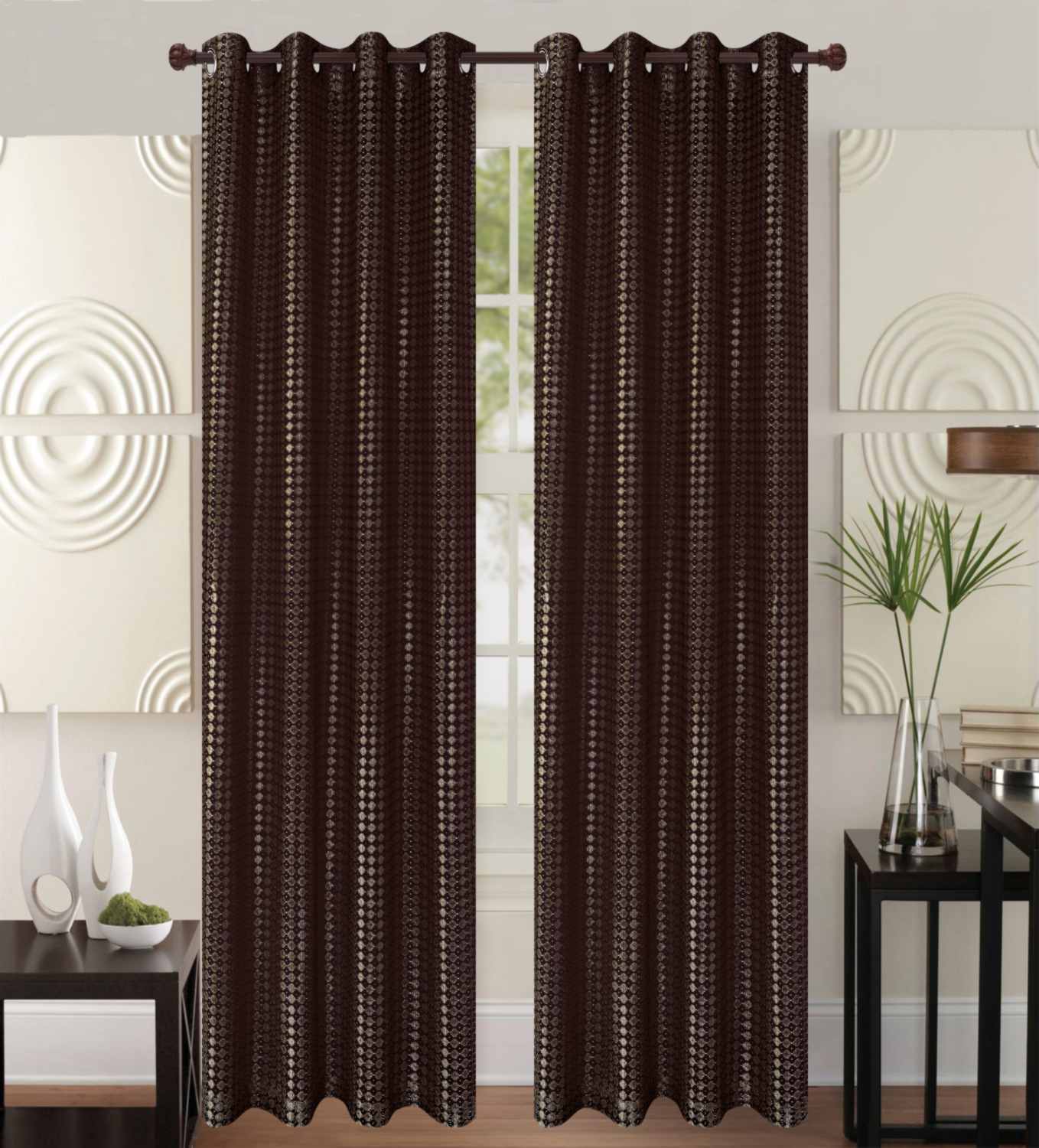 Clyde Knitted Panel With 8-Top Grommets --84"Length #819