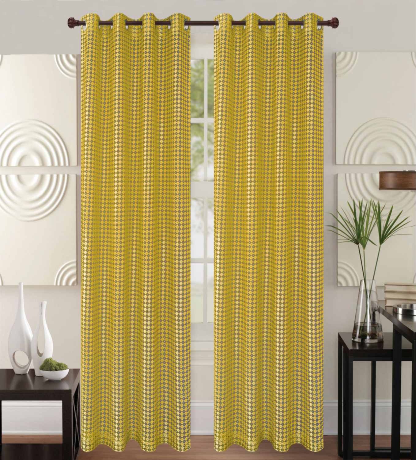 Clyde Knitted Panel With 8-Top Grommets --84"Length #819