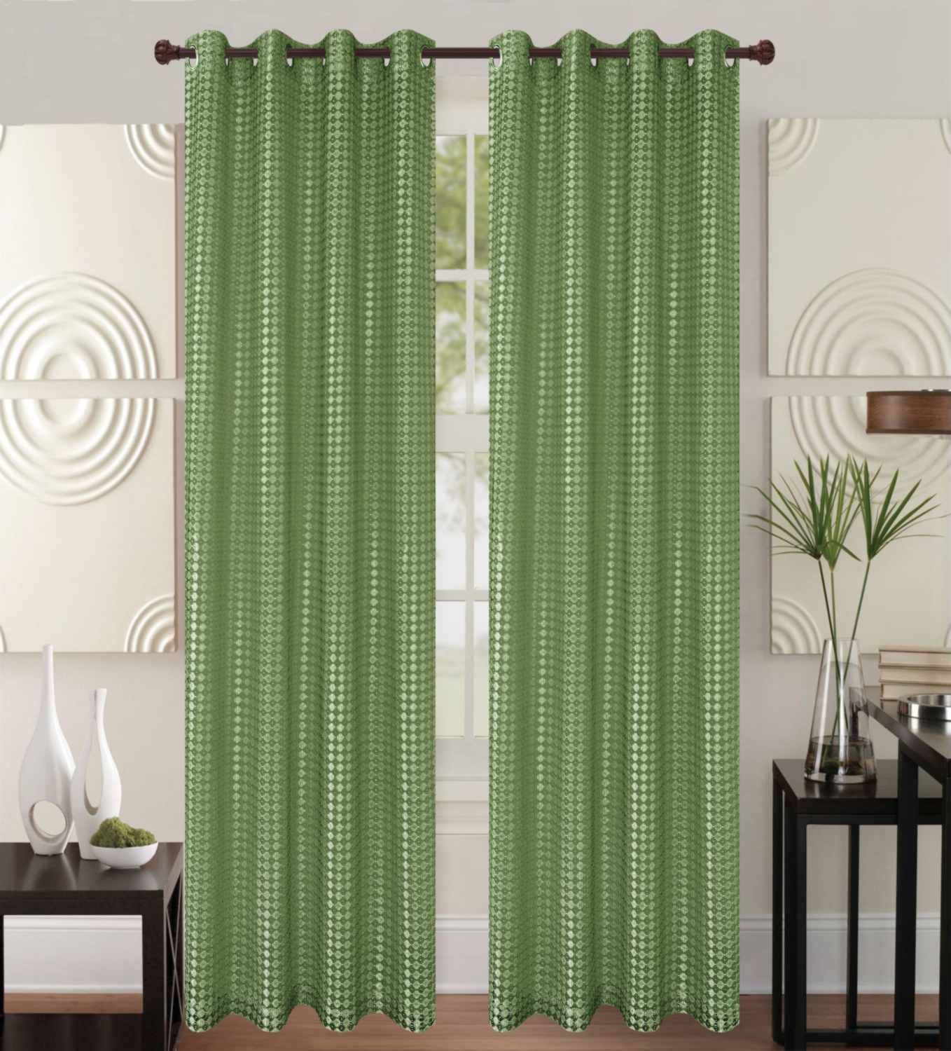 Clyde Knitted Panel With 8-Top Grommets --84"Length #819