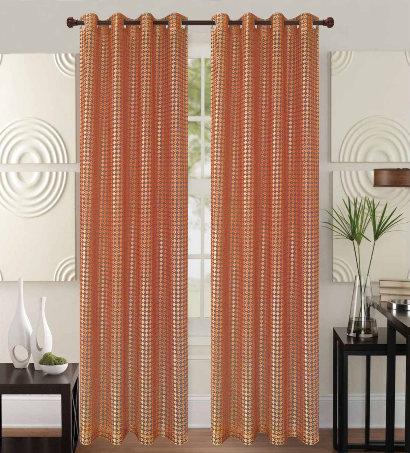 Clyde Knitted Panel With 8-Top Grommets --84"Length #819