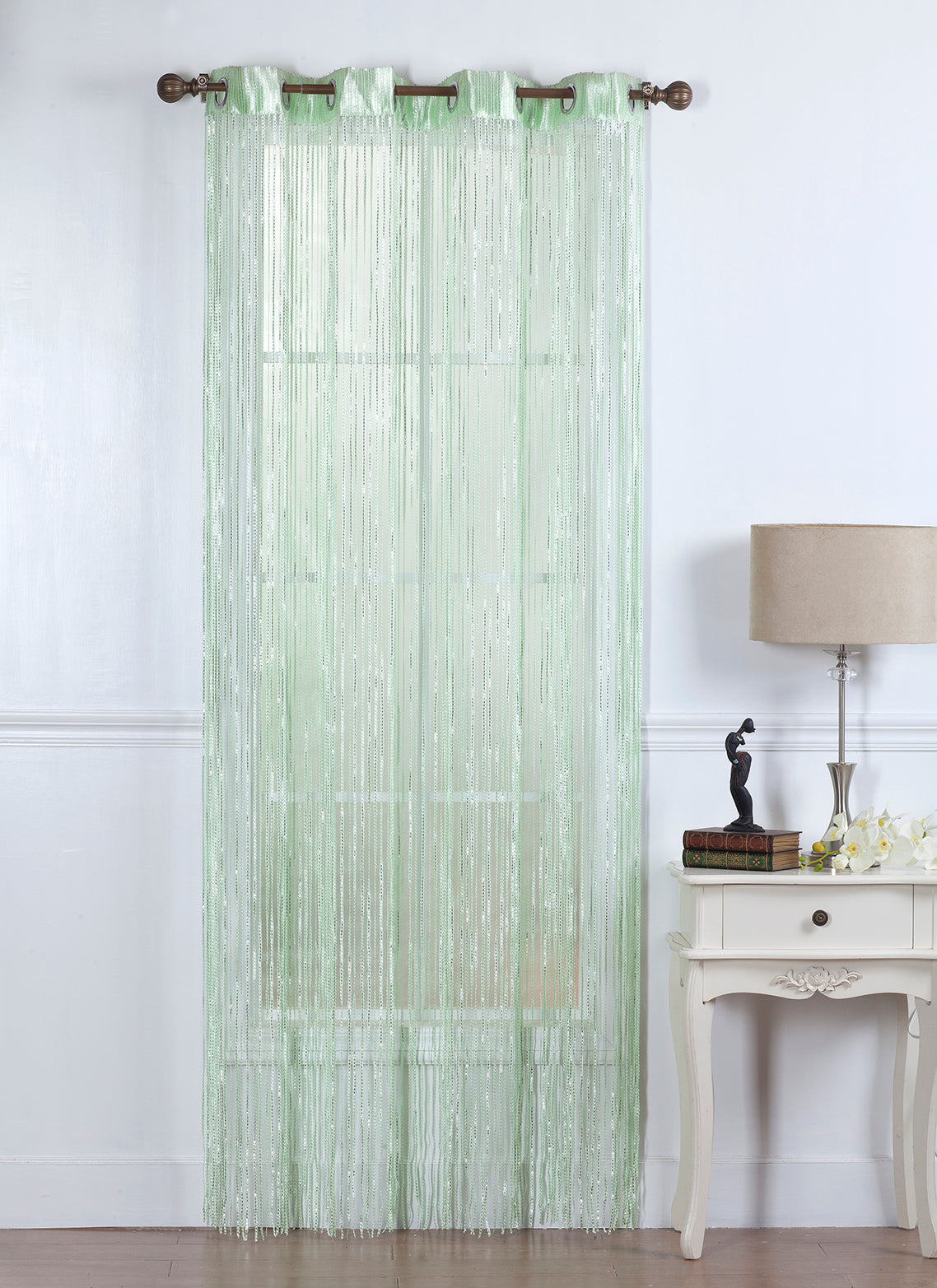 Andrea 84"L String Panel with 8-Top Grommets