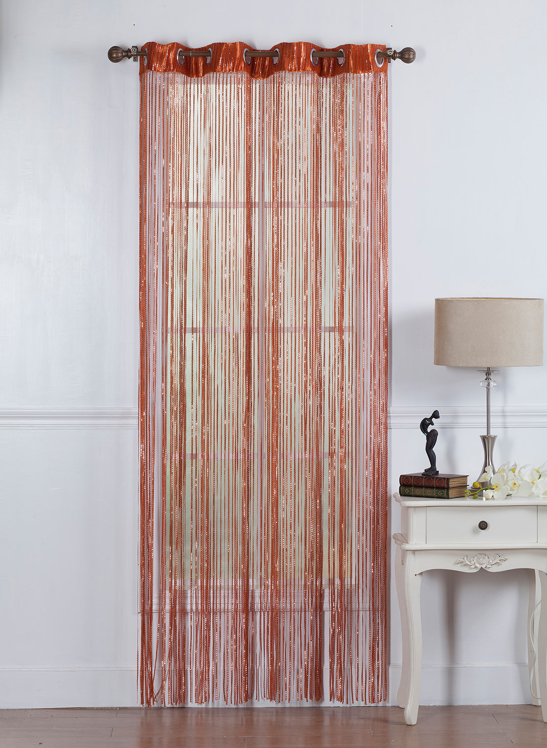 Andrea 84"L String Panel with 8-Top Grommets