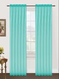 Monique 63"L Sheer Voile Curtain by Editex