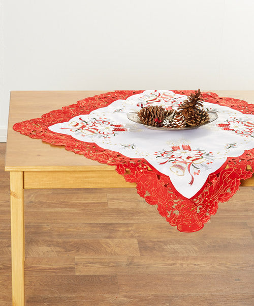 Hand Embroidered Tablecloths, 4 Styles and 5 Sizes Available